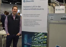 Das deutsche Unternehmen QleanAir entwickelt Luftreinigungssysteme für zahlreiche Anwendungen und hat dabei auch die vertikale Landwirtschaft im Blick, so Daniel Jarosch.