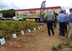 Reger Austausch bei der Sortendemo der DANESPO GmbH & Co. KG.