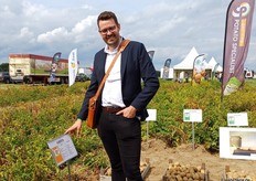 Lasse Albaek Kristensen, CEO von UniPatatas kam aus Dänemark angereist.