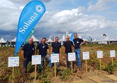 Das Team von Solana Deutschland mit Geschäftsführer Jan Soltau (r)