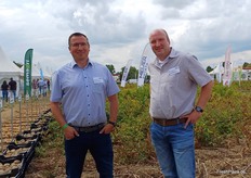 Christian Jäckel und Lüder Broocks vertraten die Heidesand eG aus Neuenkirchen.