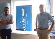 Joep van Koert und Sven van der Peet des gleichnamigen Unternehmens. Der Branchenzulieferer ist u. a. bekannt für seine Bandwagen, die mittlerweile in der Kartoffel- und Zwiebelsektor zum Standard geworden sind.