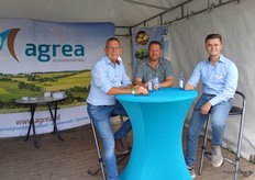 Leon Thijssen, B. Lacroix und Denny Lange von Agrea