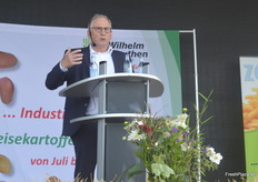 In seiner Eröffnungsrede sprach Weuthen-Chef Ferdi Buffen von einem 'Perfect Storm' und einer spürbaren Überversorgung des internationalen Kartoffelmarktes.