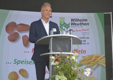 Christoph Kempkes von der RWZ, dem Mutterkonzern der Weuthen GmbH