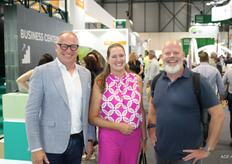 Ehemalige Kollegen Andreas Allenspach und Remco Beekman sowie Corine van Kampen (Soho Produce)