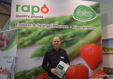 Piet Beurskens vertrat die beiden Unternehmen rapo und Vestjens, zwei anerkannte Jungpflanzenlieferanten.