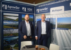 Johan und Henk van Tuijl des Gartenbauzulieferers AgrowSer/VDH.