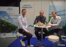 Das Zweiergespann von Metazet zu Besuch beim Kollegen Klaas Vandenberghe (m) von Vermako aus Belgien.