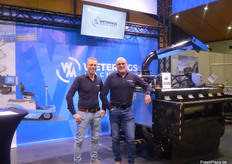 Rob van den Berg und Willem Kuijvenhoven von Weterings Machinery.