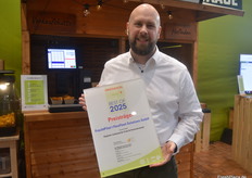 Jan-Hendrik Büchler von FrachtPilot wurde dieses Jahr mit dem Innovation Award ausgezeichnet.