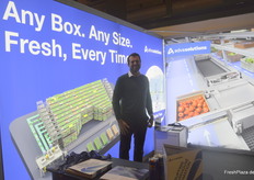 Michael Reimold von advasolutions: Das Unternehmen entwickelt und implementiert automatische Lagersysteme, u.a. für frische Lebensmittel wie Obst und Gemüse.