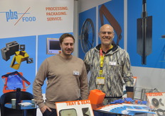Fabian Sievers und Jörg Häger von pbs Food. Das Unternehmen entwickelt Maschinenteile für verschiedenste Anwendungen, darunter Schneiden, Stanzen u. v. m.
