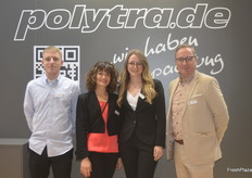 Das Team von Polytrade war traditionell als Unteraussteller am Ulma-Stand vertreten.