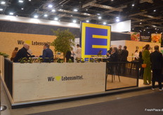 Der deutsche LEH-Riese Edeka ist seit jeher mit eigenem Stand vertreten.