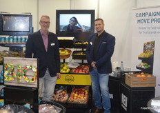 Hajo Geugelin und Matthias Rausch von Eco-Retail: Das Unternehmen war nach wenigen Jahren Abwesenheit wieder als Aussteller vertreten.