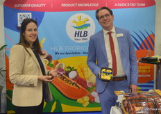 Melissa Hartmann de Barros und ihr Bruder Lorenz. Letzterer steht seit einigen Jahren als Geschäftsführer am Ruder der HLB Tropical Food GmbH mit Sitz in Kelsterbach, während seine Schwester den Betrieb in Florida leitet. Zu den Wachstumstreibern am europäischen Markt zählt u.a. geschnittene Jackfrucht.