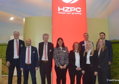 Die Belegschaft des Kartoffelzüchtungsunternehmens HZPC mit Standorten in Deutschland und den Niederlanden.