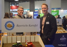 Reger Austausch am bayerischen Gemeinschaftsstand.