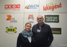 Violeta und Dragan Bokan vom Wiener Großmarktbetrieb Violeta Obst.