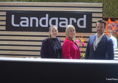Das Marketingteam der Landgard eG blickt erneut auf eine gelungene Fruit Logistica zurück, so Marketingleiter Michael Hermes (r).