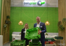 Auch die Bekuplast GmbH, spezialisiert auf Mehrwegsysteme, blickt auf eine gelungene Messe zurück, so Gerold Wilms (r).