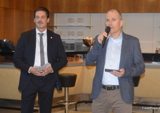 Stefan Marti, stv. Leiter der Wirtschaftsabteilung der Botschaft der Schweiz in Deutschland, und Christian Bertholet, Präsident des Schweizer Dachverbandes SWISSCOFEL.