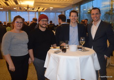 Markus Waber (r), stellvertretender Direktor des Verbandes Schweizer Gemüseproduzenten (VSGP) traf sich u. a. mit Vertretern von Swisspatat, dem Schweizer Kartoffelhandelsverband.