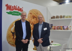 Joachim Alkewitz und Bernd Hofmeister von Palm Nuts & More. Seit über 50 Jahren versteht sich die in Buchholz/Nordheide ansässige Agentur als Dienstleister zwischen Walnuss- und Mandelproduzenten und dem Handel sowie der Industrie.