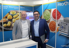 Marcel Zeller und Olivier Bazin von Provisur.