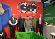 Das Team von CAPP-Plast mit Andreas Goslar (2.v.l., Vertriebsleiter Deutschland)