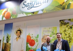 Zwei Vertreter des deutsch-spanischen Unternehmens SanLucar.