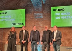 Der Vorstand des BDF (vormals GFI): Eliane Steinmeyer, Jörn Böttcher, Thomas Lehmann, Rolf Strobel und Uwe Kluge.