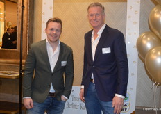 Vater und Sohn Richard und Mark van den Dolder von Inverness Transport. Das niederländische Unternehmen agiert als Logistikdienstleister rundum Kartoffeln und Zwiebeln.