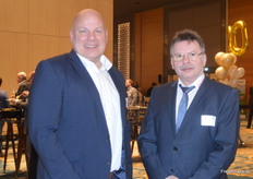 Oliver Werner und Stephen Bolduan von Upmann Verpackungsmaschinen GmbH.