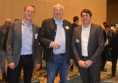 Jouke van der Meer (Ellips), Anne van Gastel (HNG Helle Niedersachsen) und Sebastian Riekert (RWZ)