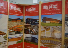 Binz widmet sich dem Holzbau: Im Bereich der Landwirtschaft handelt es sich dabei vorwiegend um Mehrzweck- sowie Lagerhallen.