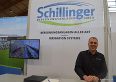 Marcel Schillinger vom gleichnamigen Beregnungsspezialisten.
