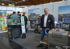 Erstaussteller Sascha Wietbrauk von der Tenrit GmbH blickt auf ein gelungenes Debüt zurück. Speziell die Apfelsaftmaschine stieß auf reges Interesse bei den Fachbesuchern.