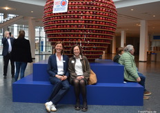 Veranstalterin Manuela Heinrich (Obst vom Bodensee Marketing GmbH) und AMI-Referentin sowie Kernobstexpertin Ursula Schockemöhle.