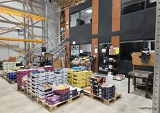 Warenausstellung am Stand der Firma Birkenheyer. Das Unternehmen zählt ebenfalls zu den drei Kooperationspartnern hinter dem zukunftsweisenden Standort.