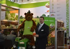 Marketing director Birger Exner of Behr AG. Behr is a national German grower for various kind of vegetables.