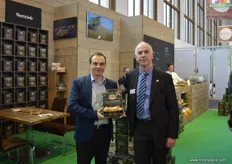 Marketing Director Kai Dräger of Die Landwirte GmbH and Heinrich-Wilhelm Bührke Director of KTG Frischedienst GmbH have shown their products and the new sale concept - the potato box.
