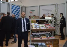 Deputy Managing Director Kai Fuchs of the Gartenbauzentrale Main-Donau eG represented his growers at the exhibition.