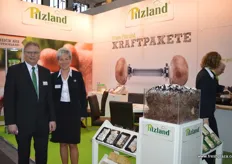 CEO Johannes Lücker and sales manager Birgit Neumann represented the Pilzland Vertriebs GmbH. Pilzland is a grower association that combines and markets fresh mushrooms and other mushroom selected specialties of their connected member companies.