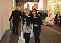 Two ladies happy to be at the Fruit Logistica 2015.