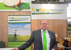 Shareholder and authorized officer Franz Städtler of Frutura Obst & Gemüse Kompetenzzentrum GmbH. Frutura markets organically grown fruit from Styrian farmers and high-quality fruit quality of traditional farmers.