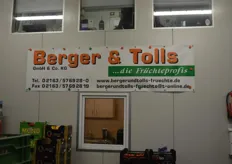 "Berger & Tolls GmbH & Co. KG" exclusively supply the gastronomy and catering industry, hospitals and retirement homes. The "Second German Television" (ZDF) once made a report about the wholesaler. You can watch the report on their website: www.bergerundtolls-fruechte.de"