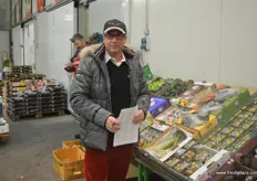"Matthias Hartmann from "Matthias Hartmann Fach-Großhandel GmbH" sells fruit, vegetables and exotics. Among his clients are catering companies, the retail and local farmer's markets."