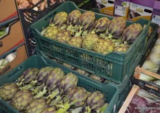 Fresh vegetables are in high demand. Just like the beautiful artichokes of Marlene Meya...